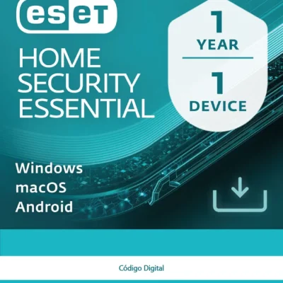 ESET Home Security Essential ANTIVIRUS POR 1 AÑO 1 DISPOSITIVOS